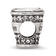 Sterling Silver Crystal To-Go Coffee Cup Bead