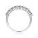 Round Lab Created Alexandrite Sterling Silver Anniversary Style
Stackable Band Ring, 0.65ctw