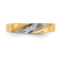 14K Yellow Gold AA Quality Ladies Wedding Band