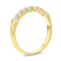 0.50cttw 7 Stone Diamond Band Ring in 14k Yellow Gold