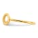 14K Yellow Gold Polished Infinity Ring