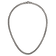 Sterling Silver Antiqued and Satin 5.0mm Box 16 Inch Chain