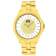 Jivago Women's Fun Yellow Dial, Yellow tone Stainless Steel Watch