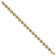 14k Yellow Gold Textured Frog Link Bracelet