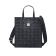 MCM Small Aren Tote in Visetos Black Handbag