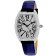 Christian Van Sant Women's Elegant White Dial, Blue Leather Strap Watch