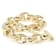 Italian Flower Ricami Infinity Station Bracelet In Solid 14K Yellow Gold