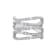 White Cubic Zirconia Platinum Over Sterling Silver Ring 1.67ctw