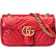 Gucci Small GG Marmont in Red Camera Bag with Flap Closure Handbag