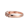 Mocha Cubic Zirconia 18k Rose Gold Over Sterling Silver Ring 1.55ctw
