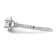 Rhodium Over 14K White Gold Eternal Promise Lab Grown Diamond Halo Ring