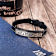 Mens Carbon Fiber, Stainless Steel and Black Leather Greek Key Bracelet