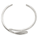 Sterling Silver Abstract Cuff Bracelet