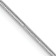 Rhodium Over 14k White Gold .8mm Diamond-Cut Solid Octagonal Snake Link
20 Inch Chain