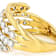 Refined Lab-Grown Diamond Ring 1ctw In 14K Gold Over Sterling Silver