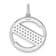 14K White Gold Gatsby Diamond Initial Z Charm