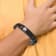 Stainless Steel Polished Black IP-plated with White Enamel 8.25-inch
Medical ID Bracelet