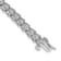 Rhodium Over 14k White Gold Diamond Fancy Bracelet