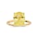 Oval Lab Created Yellow Sapphire 18K Yellow Gold Over Sterling Silver
Solitaire Ring 4.00ct