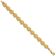 14k Yellow Gold Textured Scallop Shell Link Bracelet