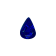 Sapphire Loose Gemstone Unheated 10.3x7.3mm Pear Shape 3.02ct