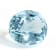 Aquamarine 17.3x13.1mm Oval 12.61ct