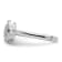 Rhodium Over 14K White Gold Lab Grown Diamond SI1/SI2, G H I, Squared
Halo Ring