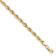 14k Yellow Gold 3.5mm Rope Link 18 Inch Chain