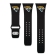Gametime Jacksonville Jaguars Black Silicone Apple Watch Band (38/40mm
M/L). Watch not included.
