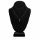 White Cubic Zirconia 14k Yellow Gold Pendant With Chain 0.20ctw