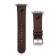 Gametime Detroit Lions Leather Band fits Apple Watch (38/40mm S/M
Brown). Watch not included.