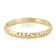 Diamond-Cut Band Ring In 6K Gold
