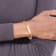 14k Yellow Gold Flat Curb Link ID Bracelet