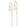 14K Yellow Gold 7-8mm White Rice Freshwater Cultured Pearl Box Chain
Threader Earrings