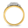10K Two-tone Yellow and White Gold Men's Enameled and Diamond 32nd
Scottish Rite Masonic Ring