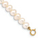 14k Yellow Gold Children's 4-5mm White Egg Shape Freshwater Cultured
Pearl Bracelet