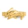 14K Yellow Gold Dolphin Toe Ring