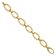 18K Yellow Gold 17.4mm Oval Link 8 inch Bracelet