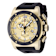 Invicta Sea Hunter 52mm Yellow Dial Silicone Band Quartz Watch