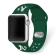 Gametime MLB Oakland Athletics Green Silicone Apple Watch Band (42/44mm
M/L). Watch not included.