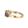 Purple Cubic Zirconia 18k Yellow Gold Over Sterling Silver February
Birthstone Ring 5.55ctw