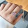 Princess Cut Pink CZ and Round White Cubic Zirconia Accents Sterling
Silver Ring