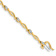 10k Yellow Gold and 10k White Gold Diamond Bracelet