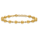 14K Yellow Gold 6mm Bead 7.5-inch Bracelet