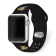 Gametime NHL Anaheim Ducks Black Silicone Apple Watch Band (38/40mm
M/L). Watch not included.