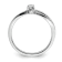 Rhodium Over 14K White Gold First Promise Diamond Promise/Engagement
Ring 0.12ctw