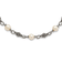Sterling Silver Antiqued 8-8.5mm Freshwater Cultured Pearl 20 inch Necklace