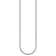 Rhodium Over Sterling Silver 1.6mm Snake 20 Inch Chain