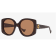 Gucci Round Sunglasses with Rectangle Edge -Tortoise 56mm