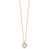 14K Yellow Gold Lab Grown Diamond VS/SI GH, Heart Pendant Necklace